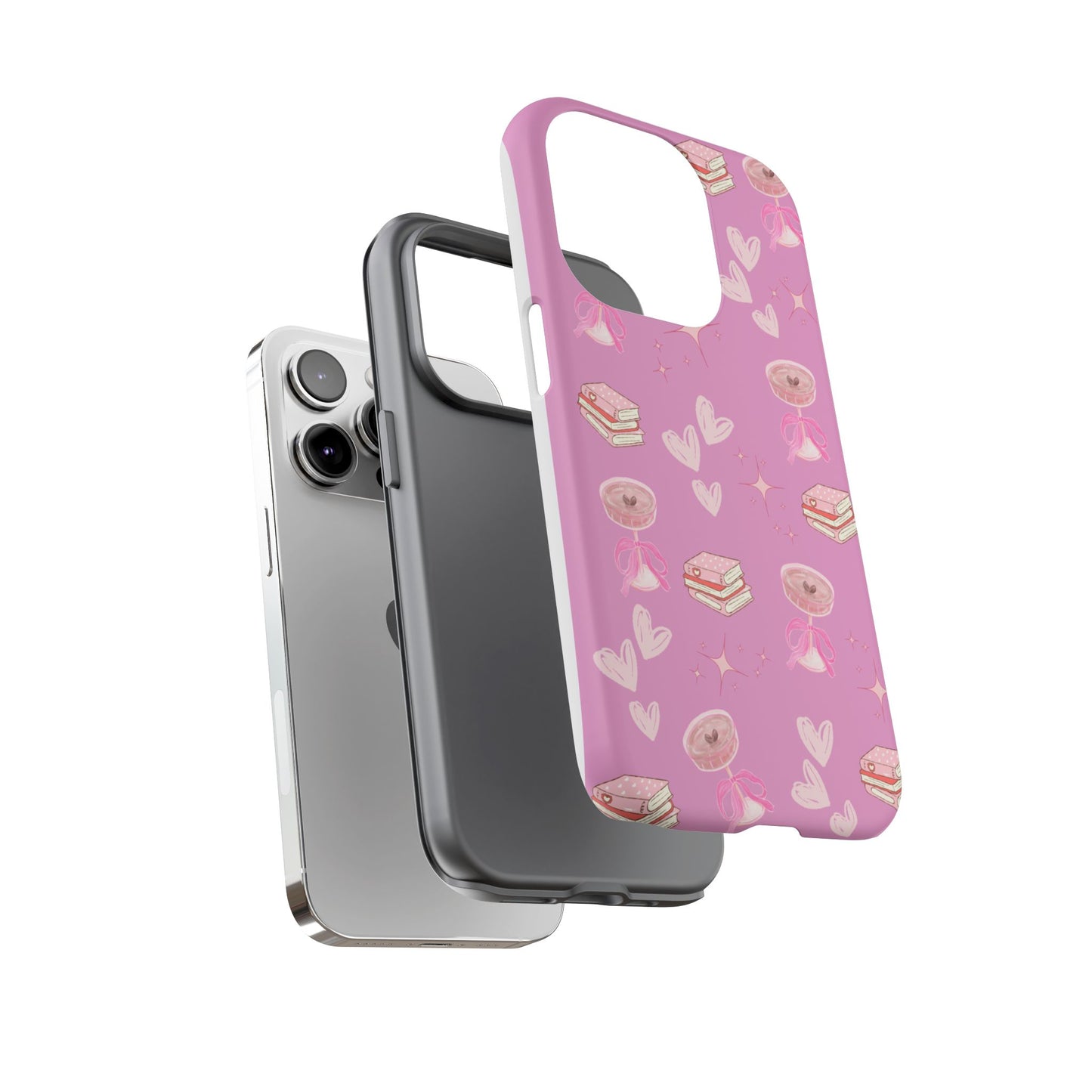 Pink Bookish Espresso Martini Phone Case