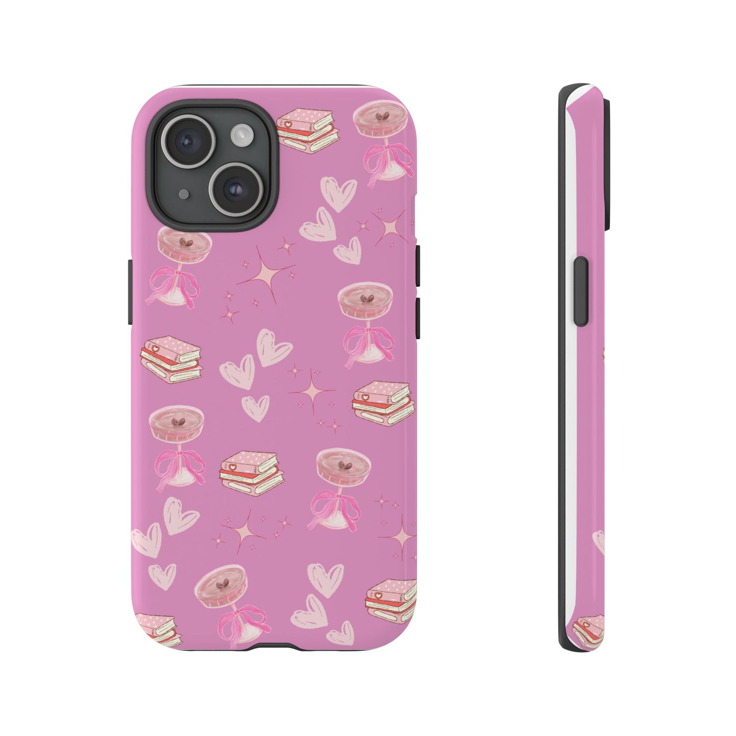 Pink Bookish Espresso Martini Phone Case