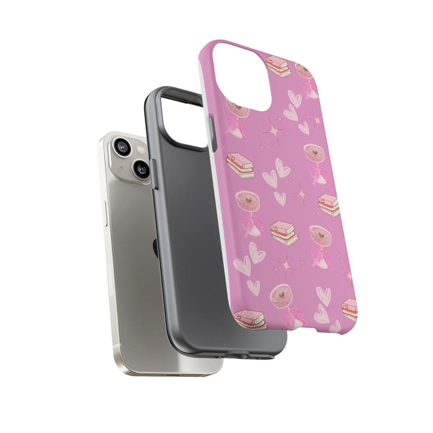 Pink Bookish Espresso Martini Phone Case
