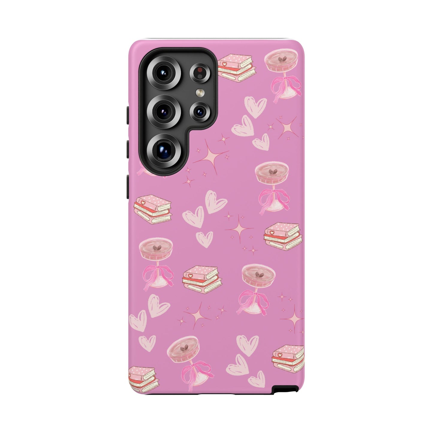 Pink Bookish Espresso Martini Phone Case