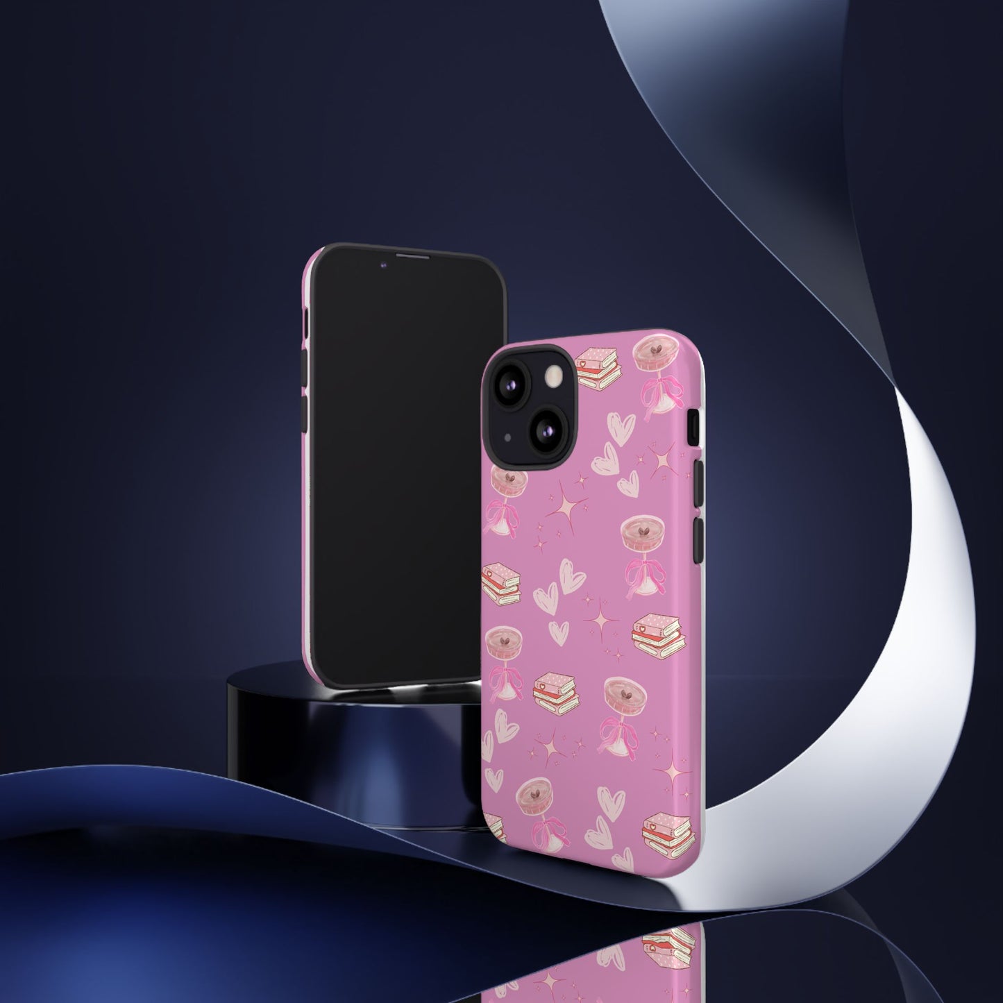 Pink Bookish Espresso Martini Phone Case