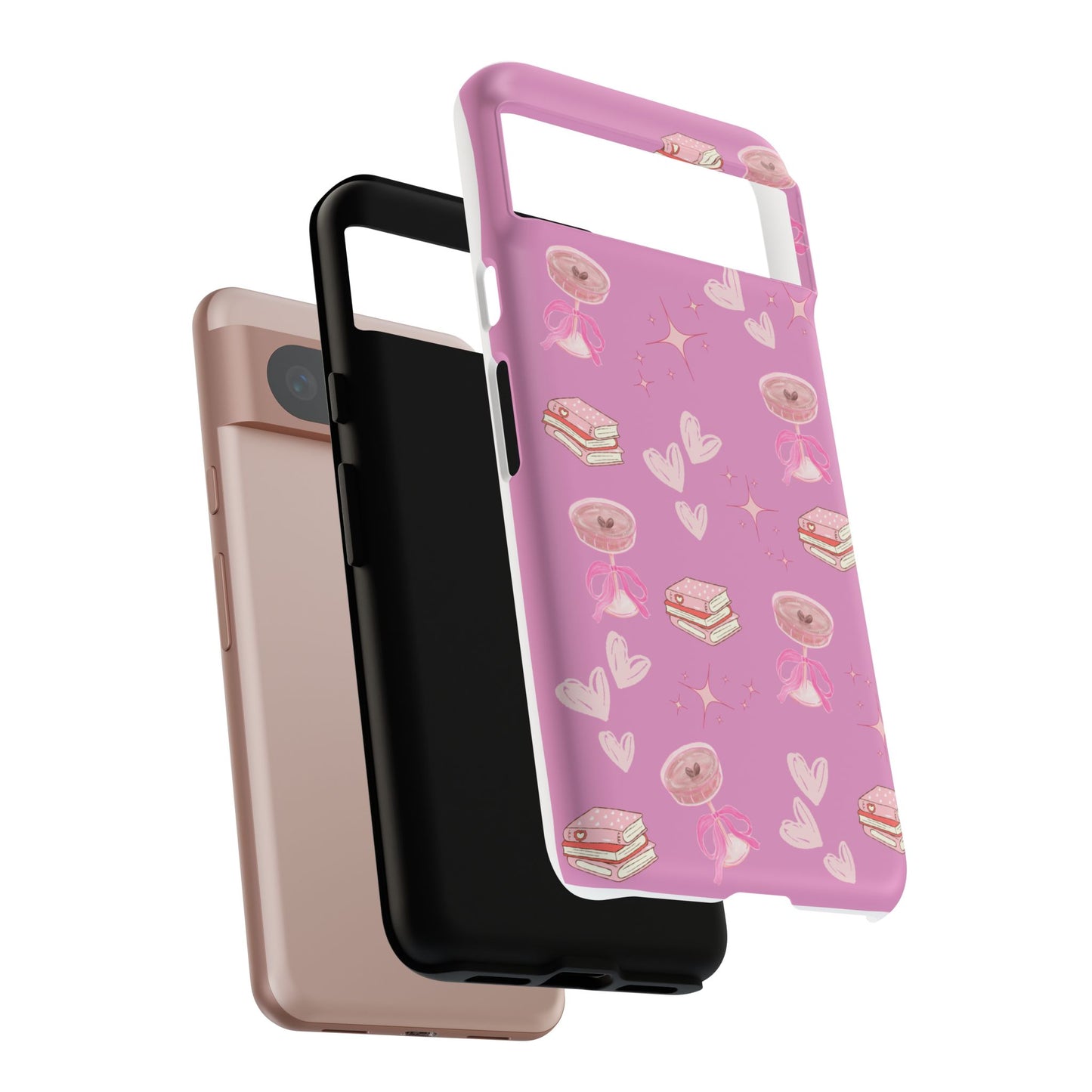 Pink Bookish Espresso Martini Phone Case