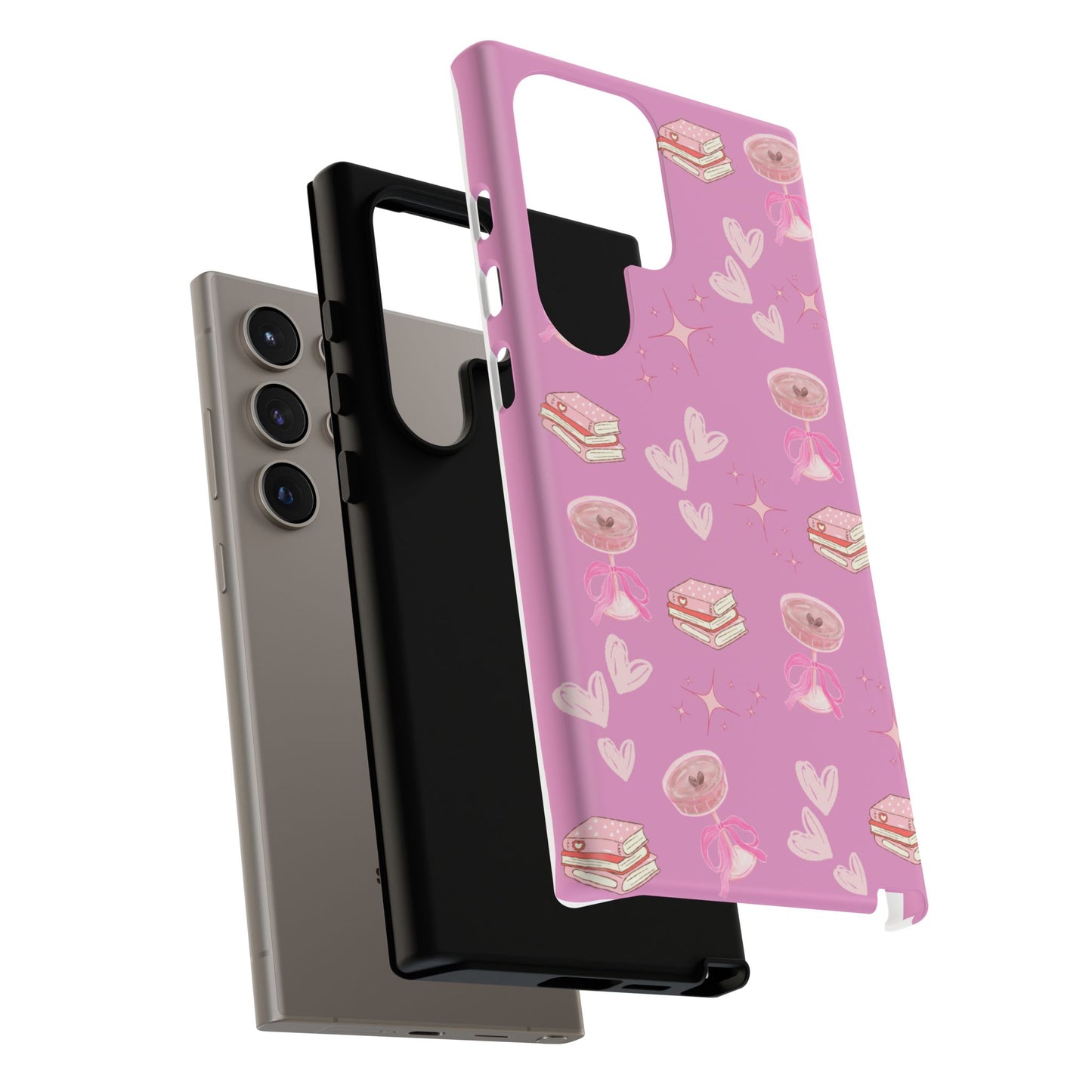 Pink Bookish Espresso Martini Phone Case