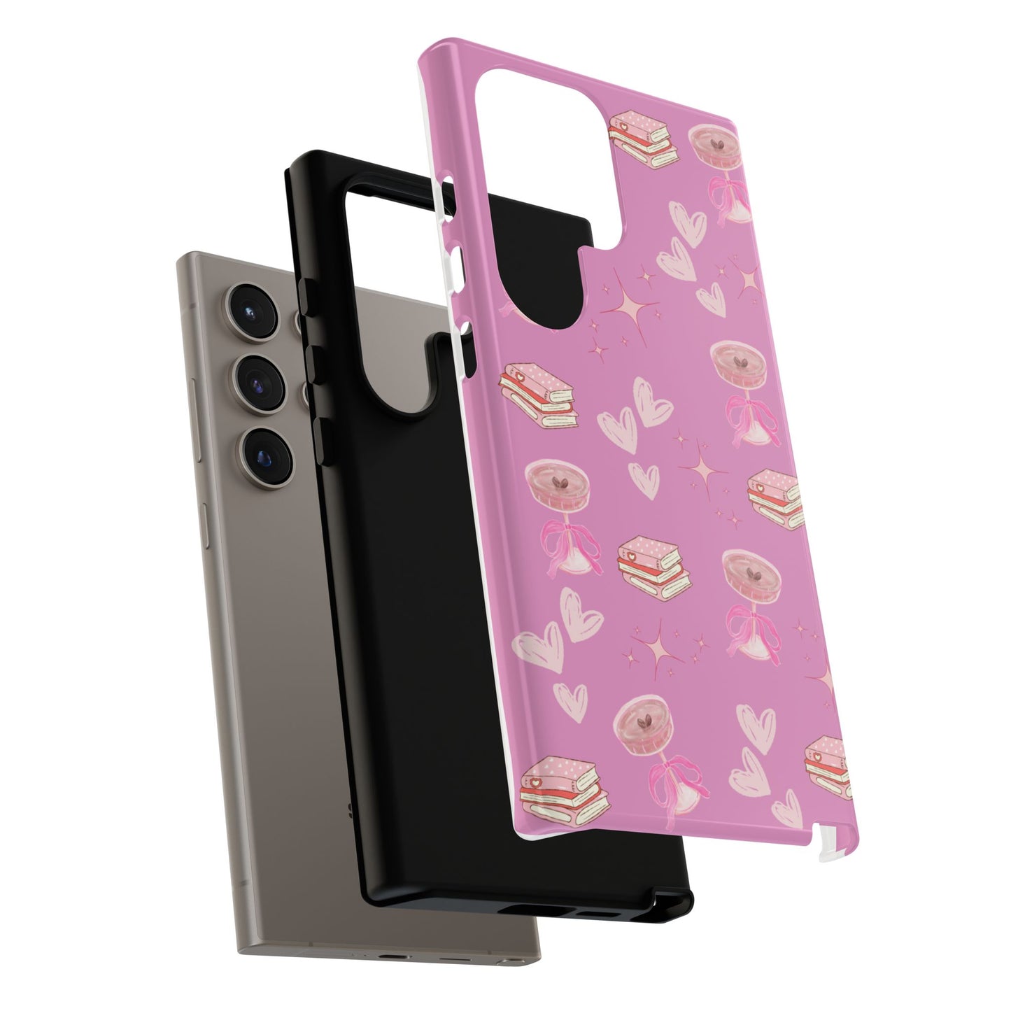 Pink Bookish Espresso Martini Phone Case