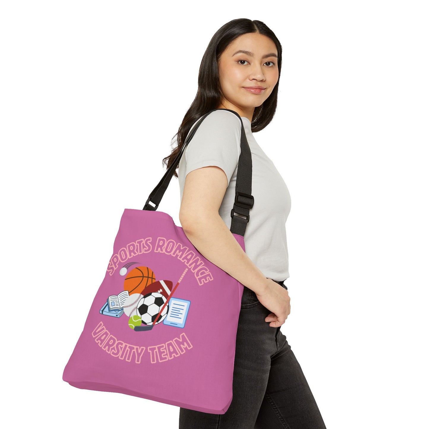 Sports Romance Varsity Bag Pink