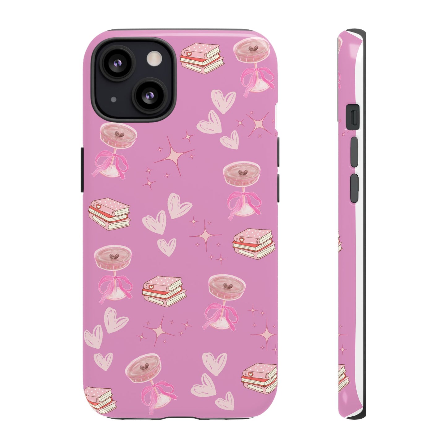 Pink Bookish Espresso Martini Phone Case