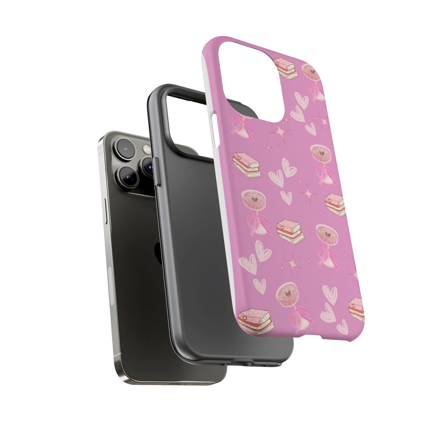Pink Bookish Espresso Martini Phone Case