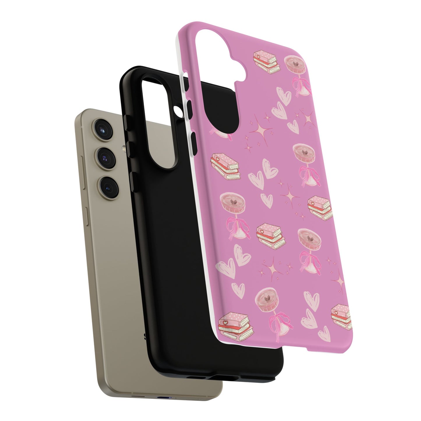 Pink Bookish Espresso Martini Phone Case