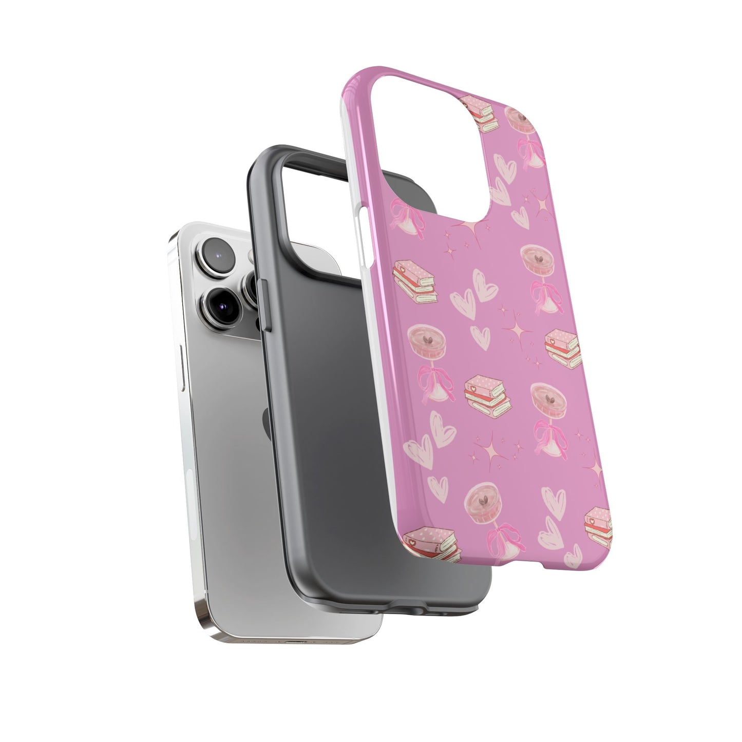 Pink Bookish Espresso Martini Phone Case