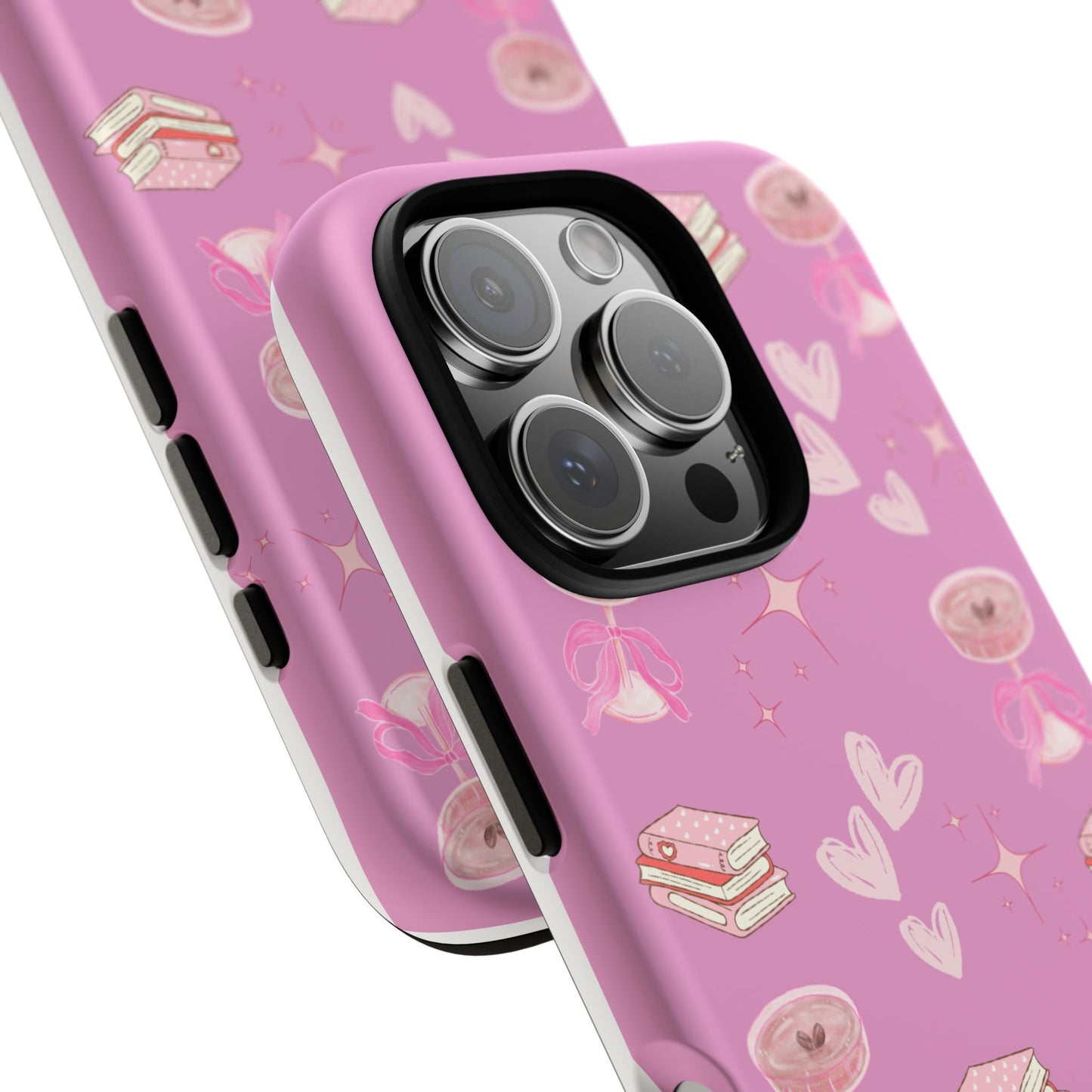 Pink Bookish Espresso Martini Phone Case