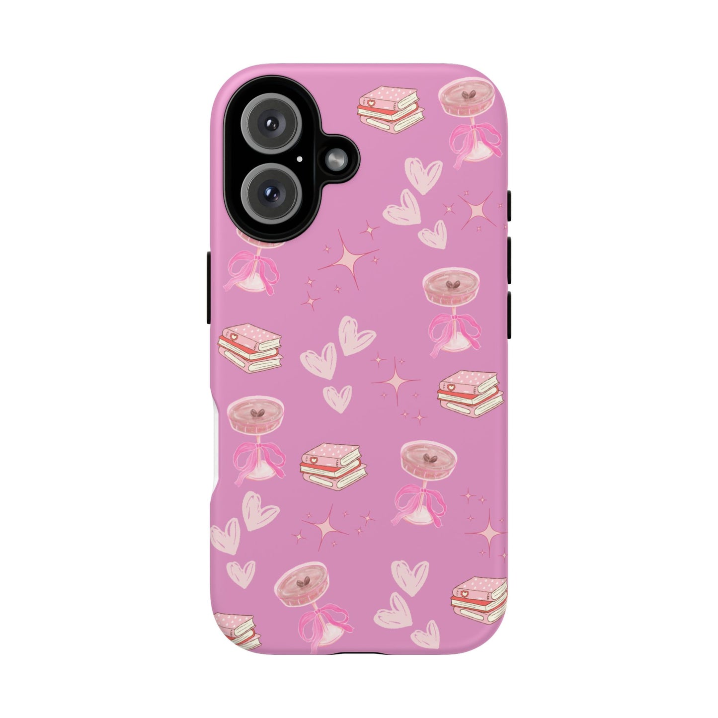 Pink Bookish Espresso Martini Phone Case