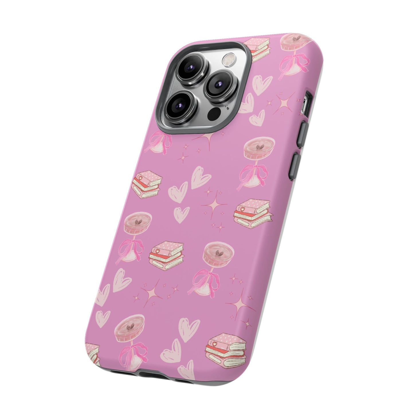 Pink Bookish Espresso Martini Phone Case