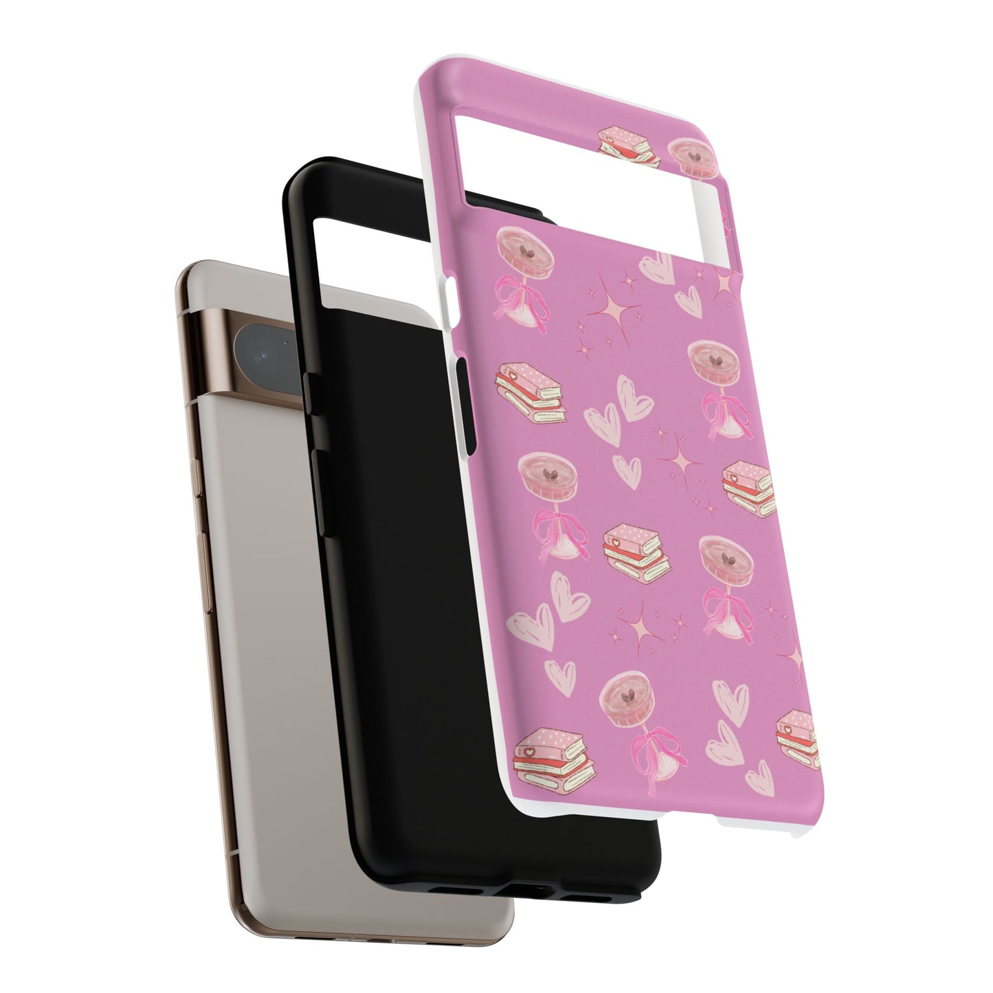 Pink Bookish Espresso Martini Phone Case