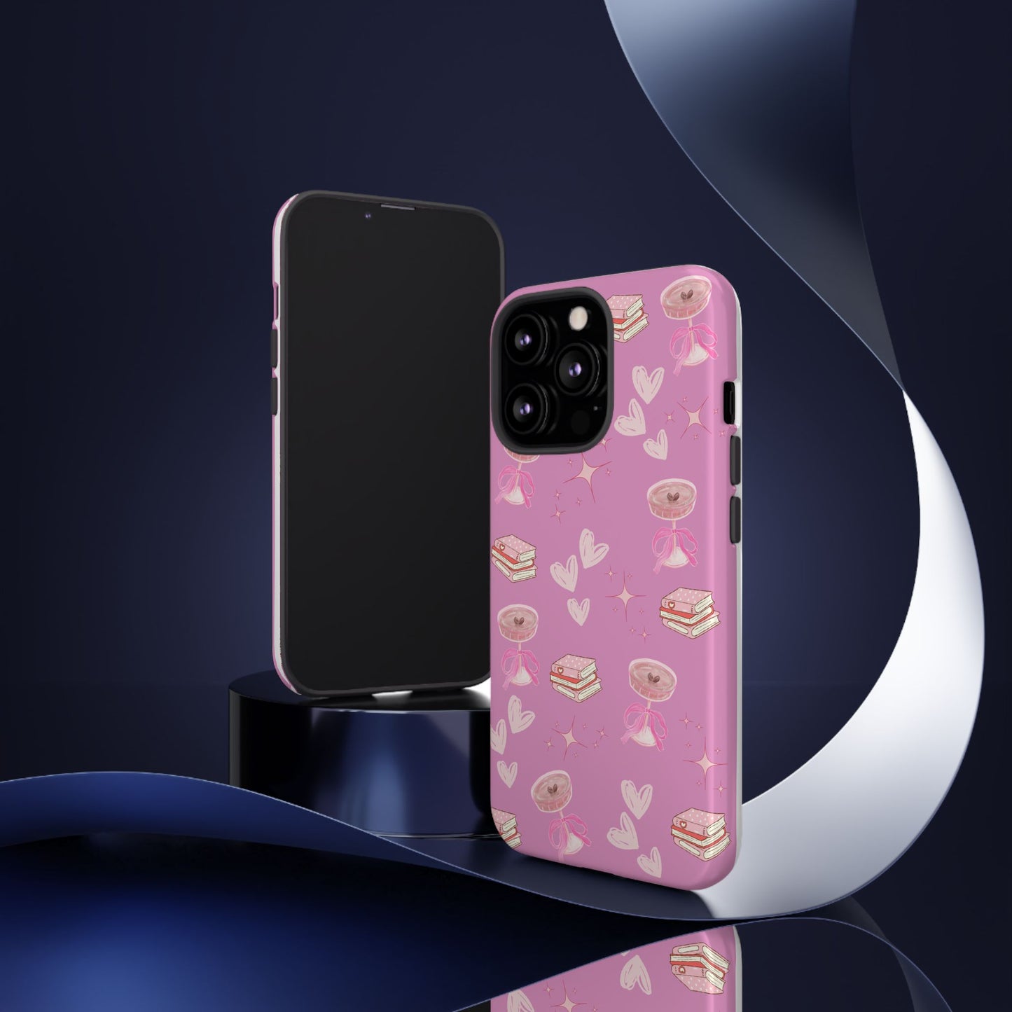 Pink Bookish Espresso Martini Phone Case