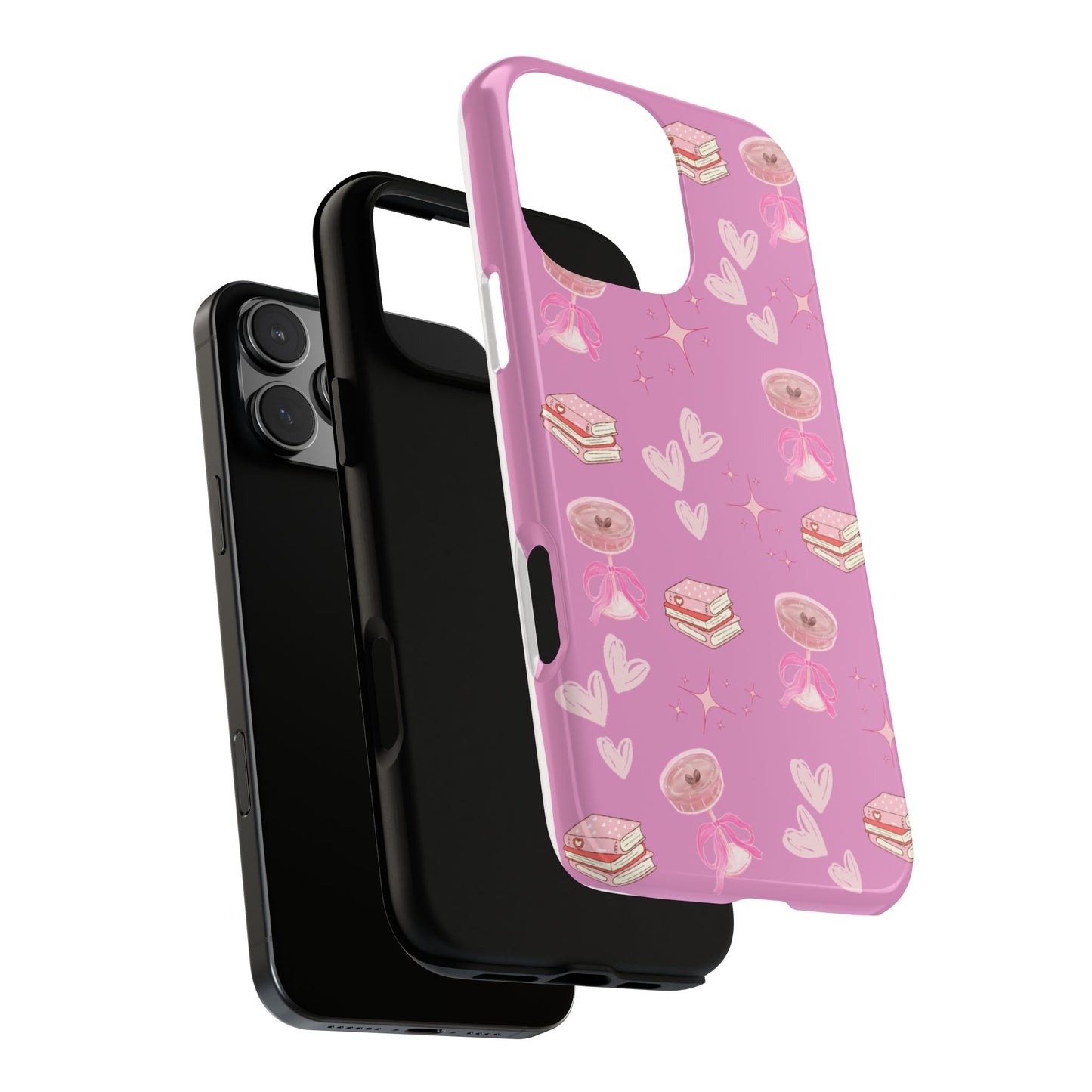 Pink Bookish Espresso Martini Phone Case