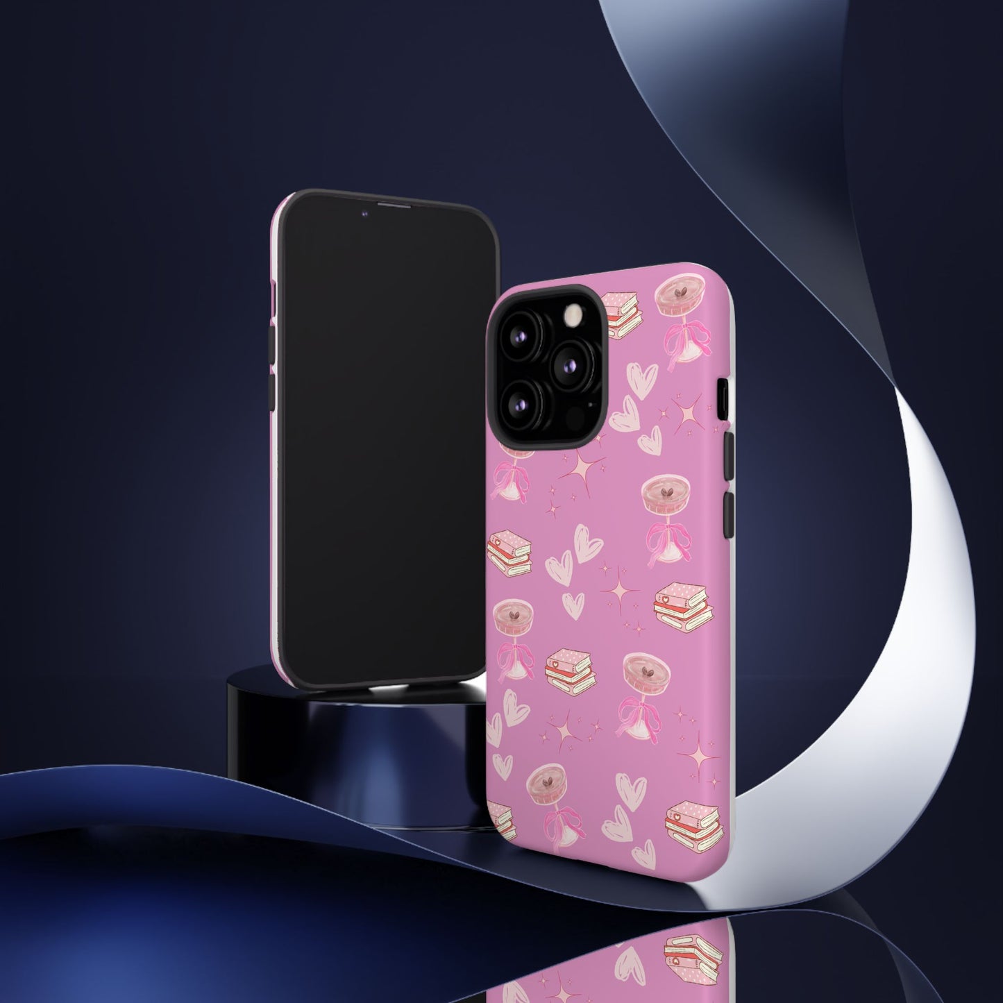Pink Bookish Espresso Martini Phone Case