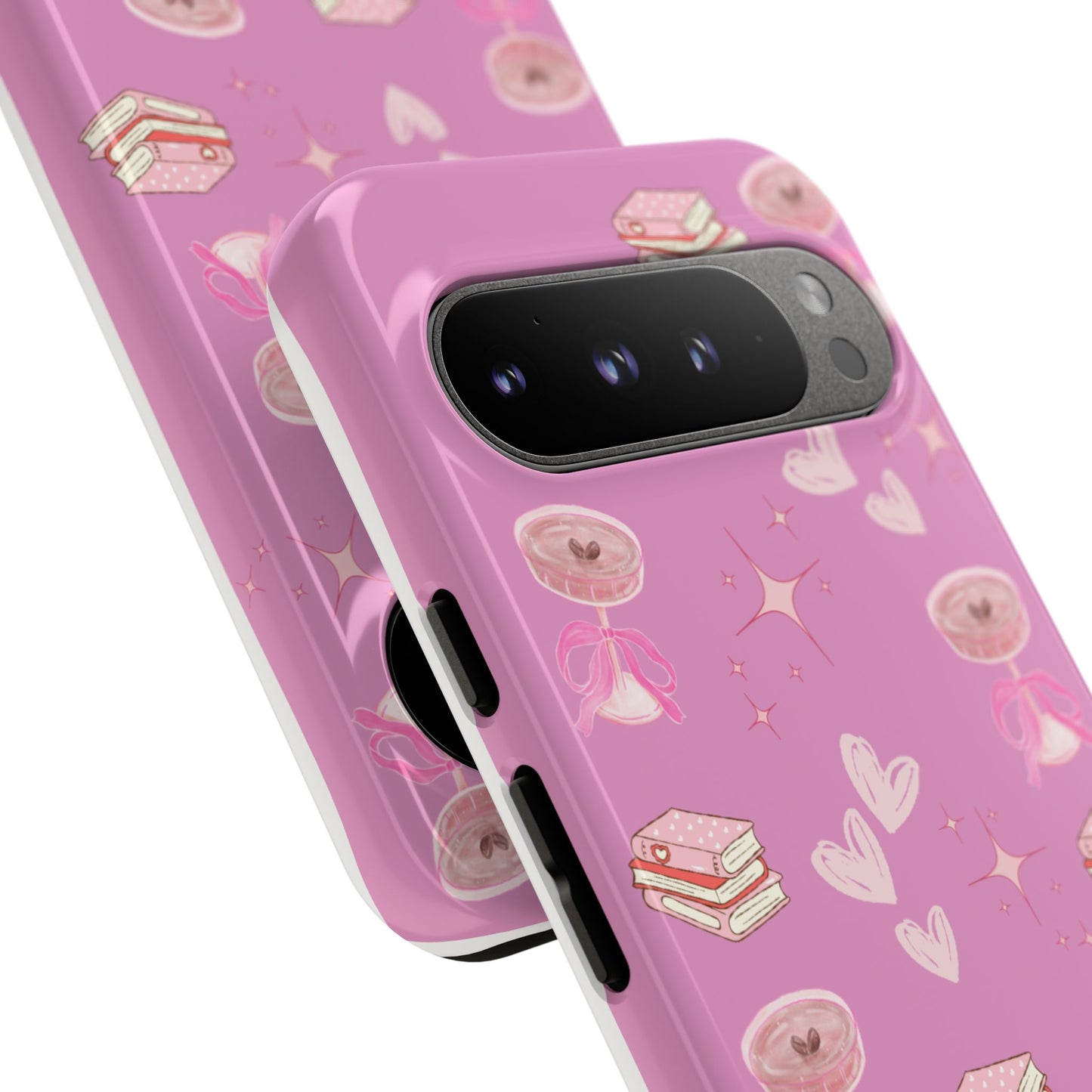 Pink Bookish Espresso Martini Phone Case