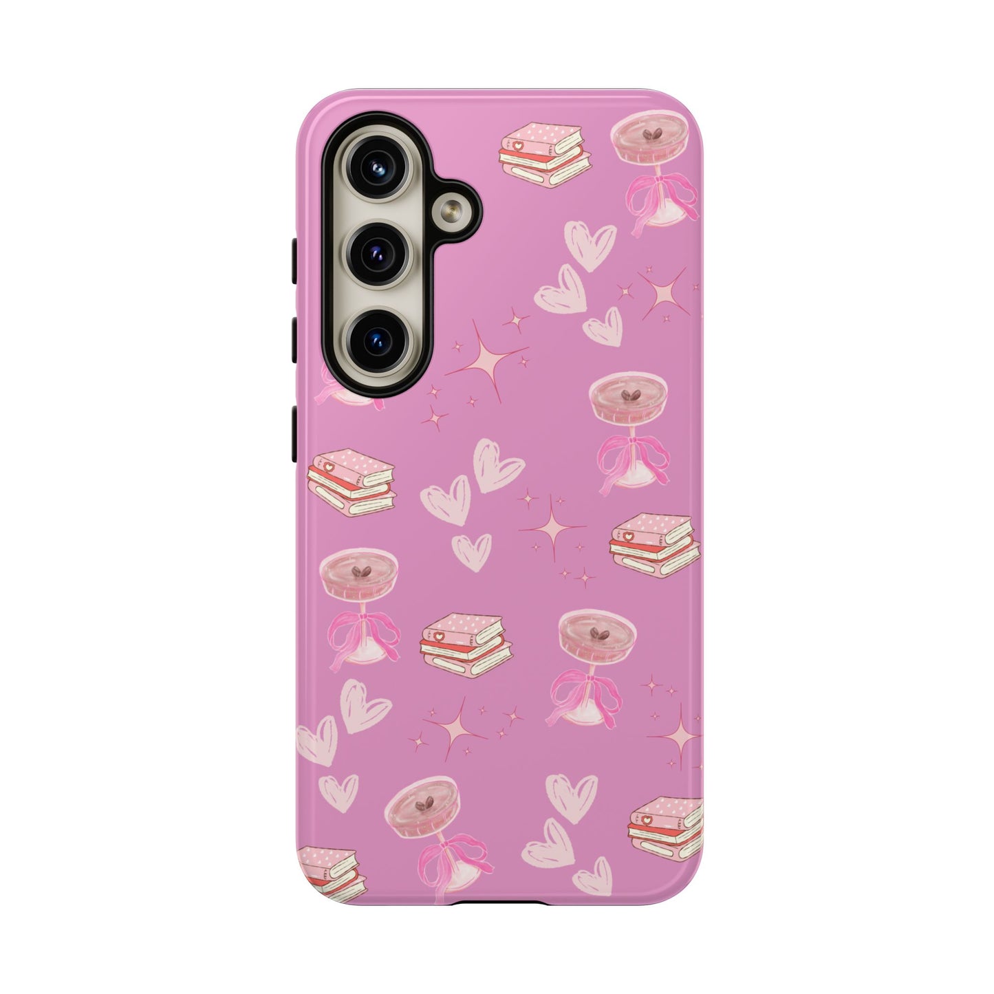Pink Bookish Espresso Martini Phone Case