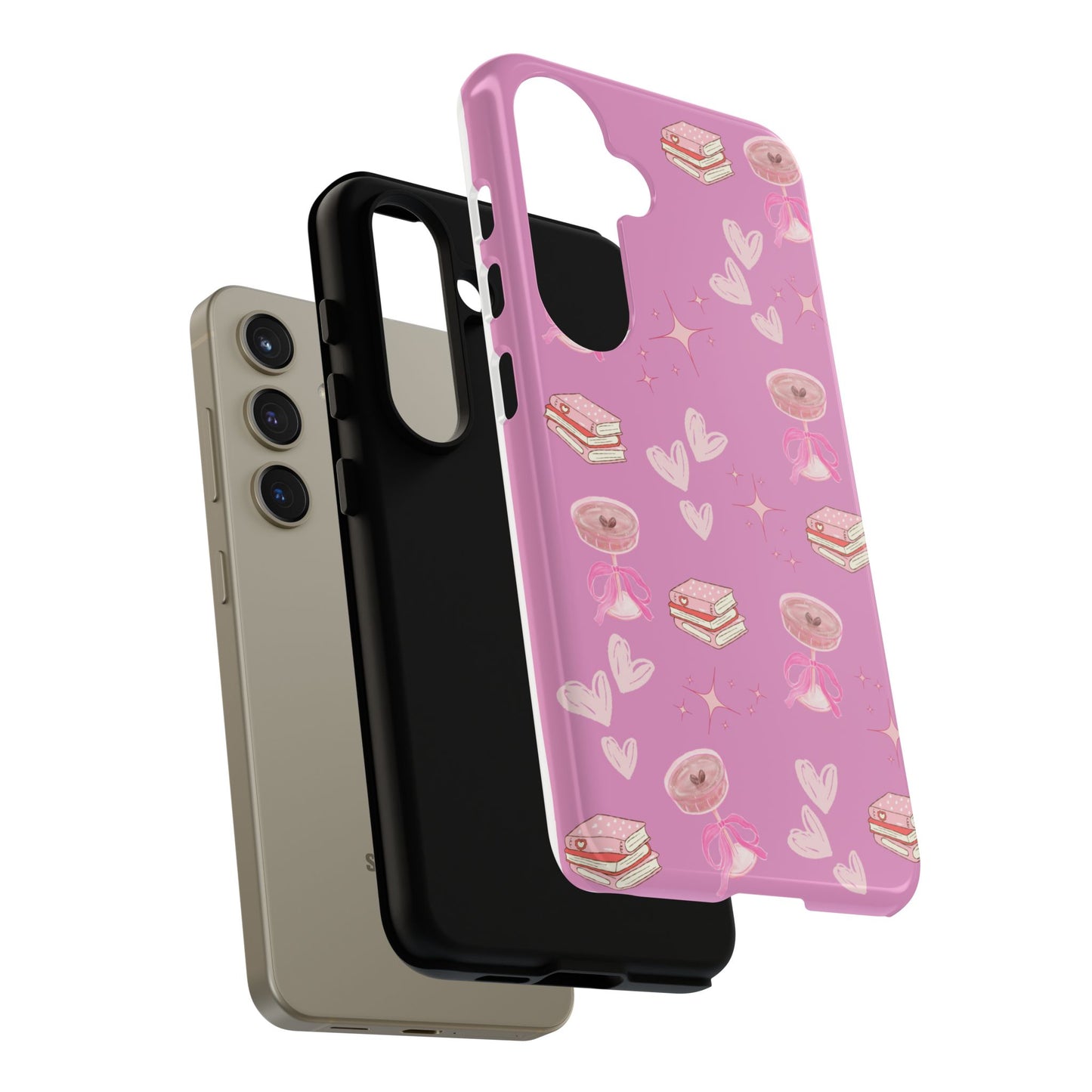 Pink Bookish Espresso Martini Phone Case