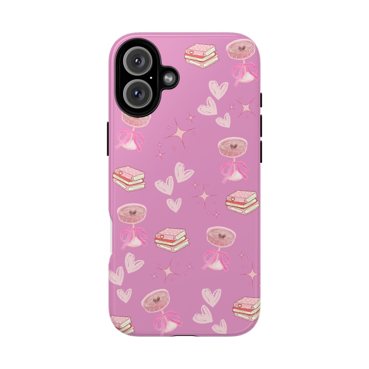 Pink Bookish Espresso Martini Phone Case