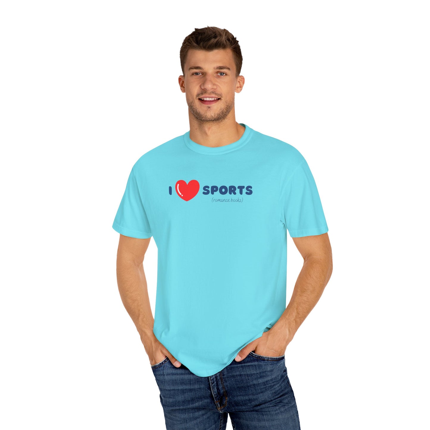 I Heart Sports Light Blue Tee