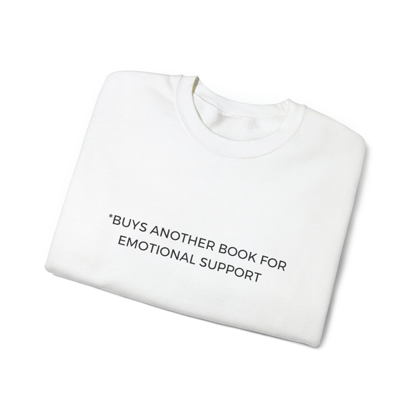 Emotional Support Book Black Font