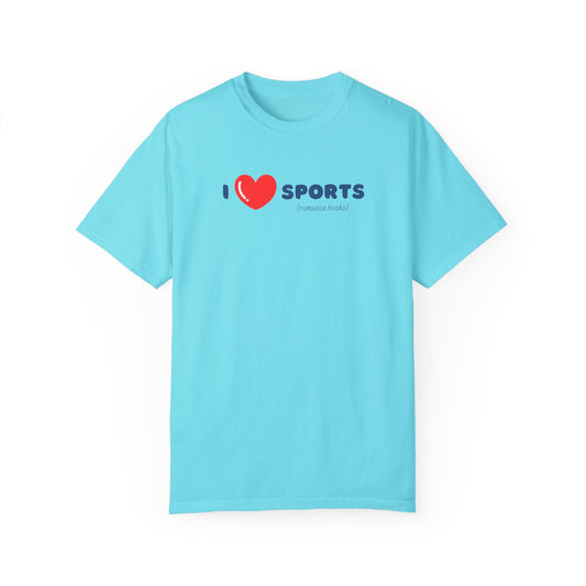 I Heart Sports Light Blue Tee