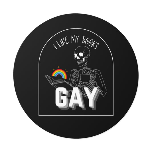 Gay Books Sticker