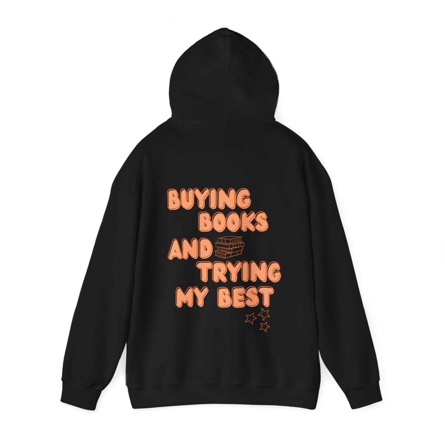 Trying My Best Books Hoodie