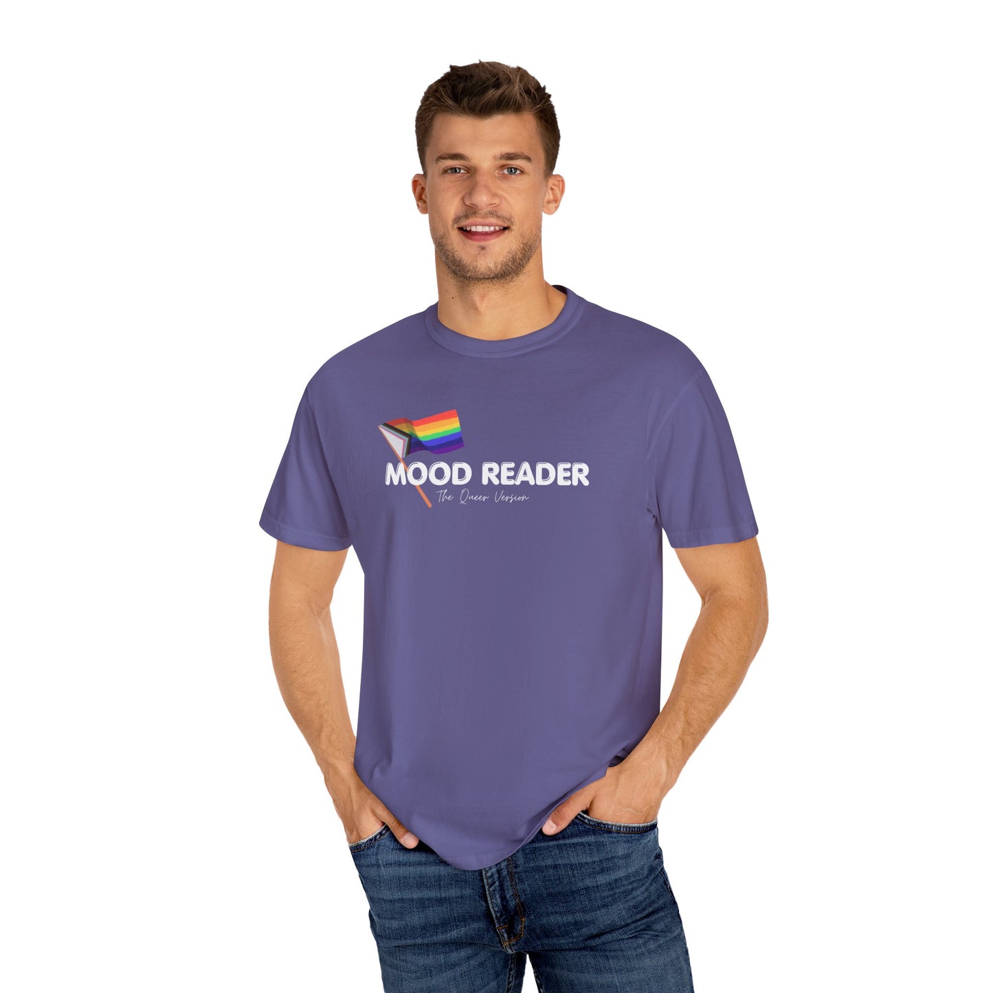 Mood Reader Queer Version Dark Tee