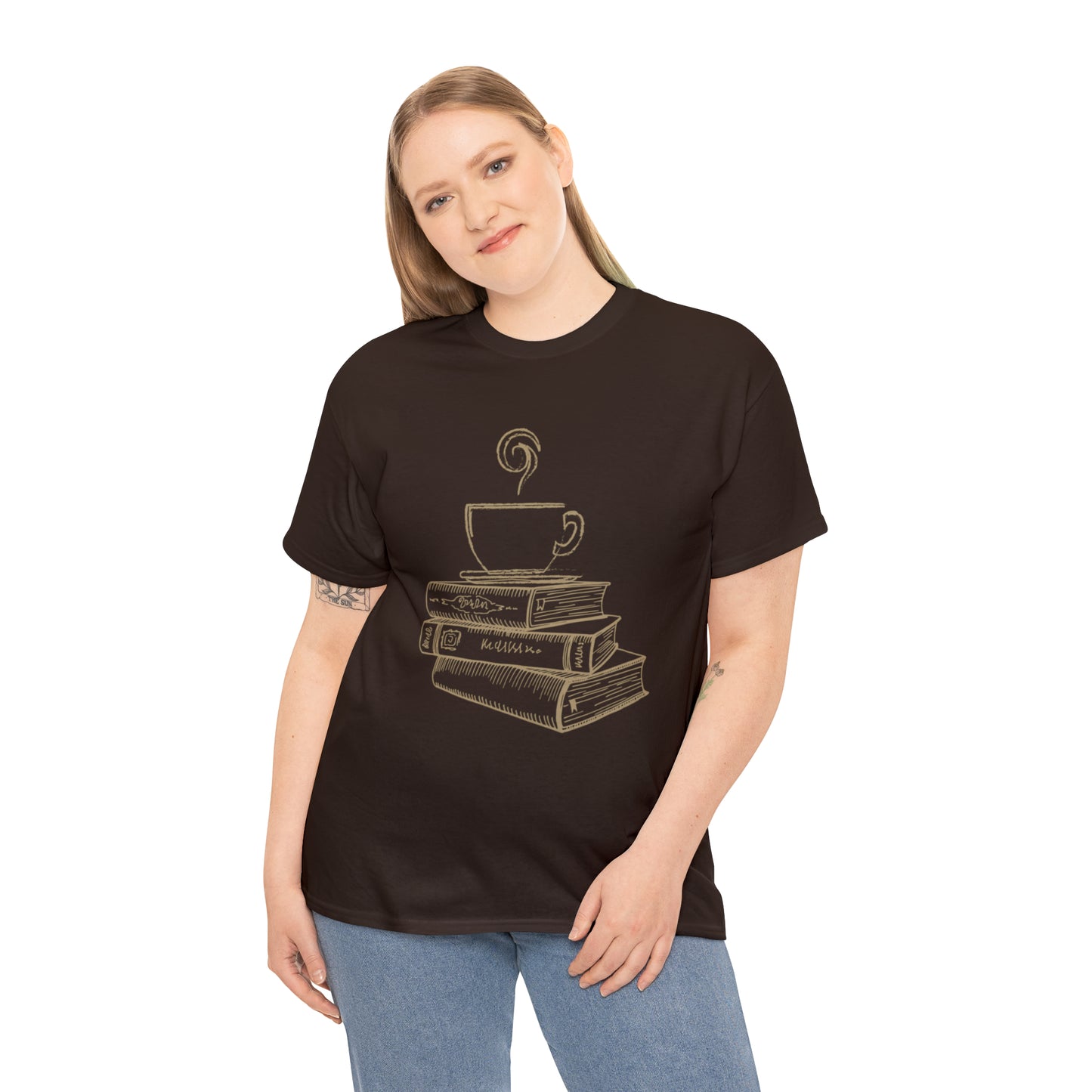 Coffee Books Tee