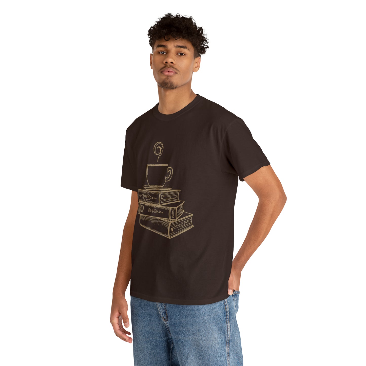 Coffee Books Tee