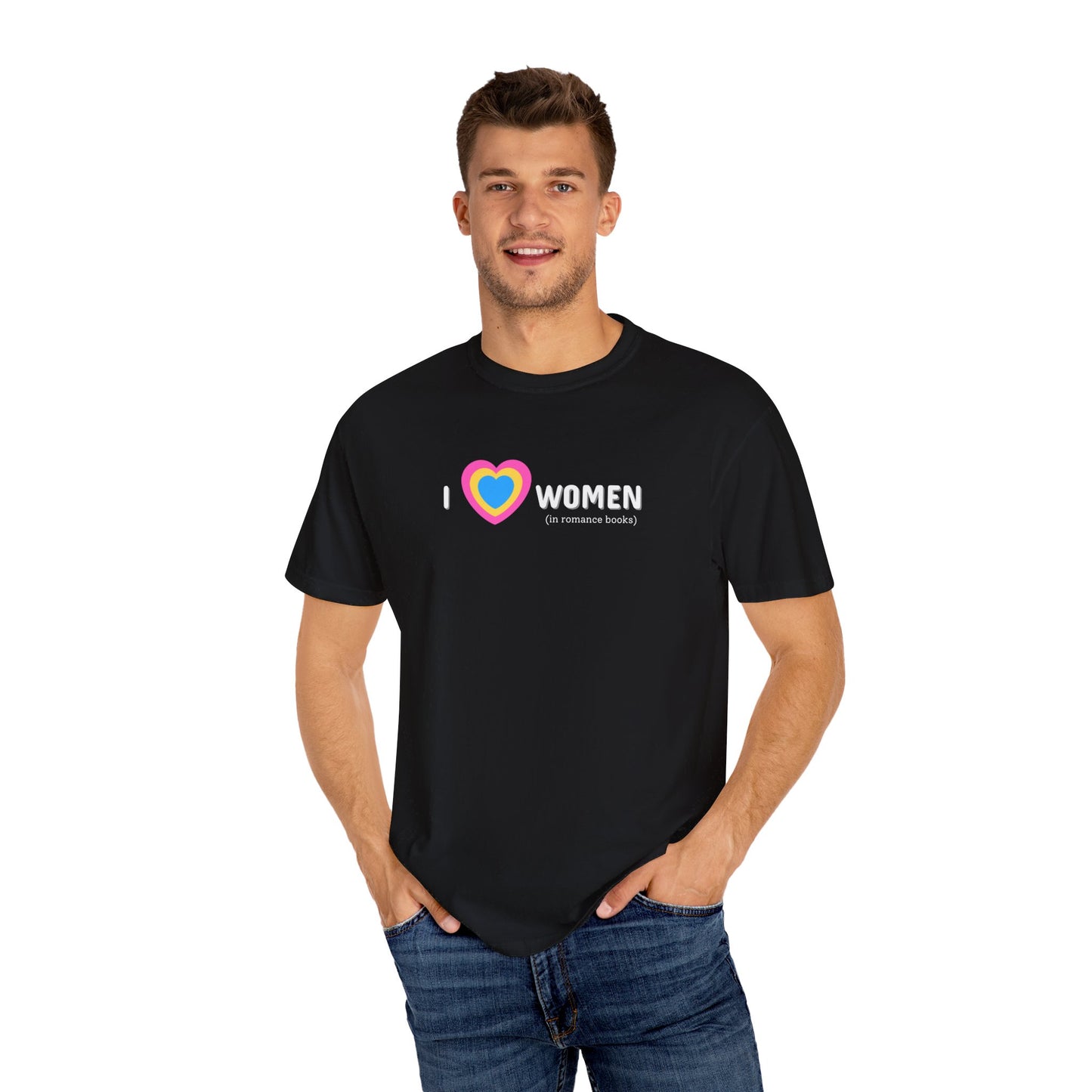 I Heart Women Pan Flag Tee