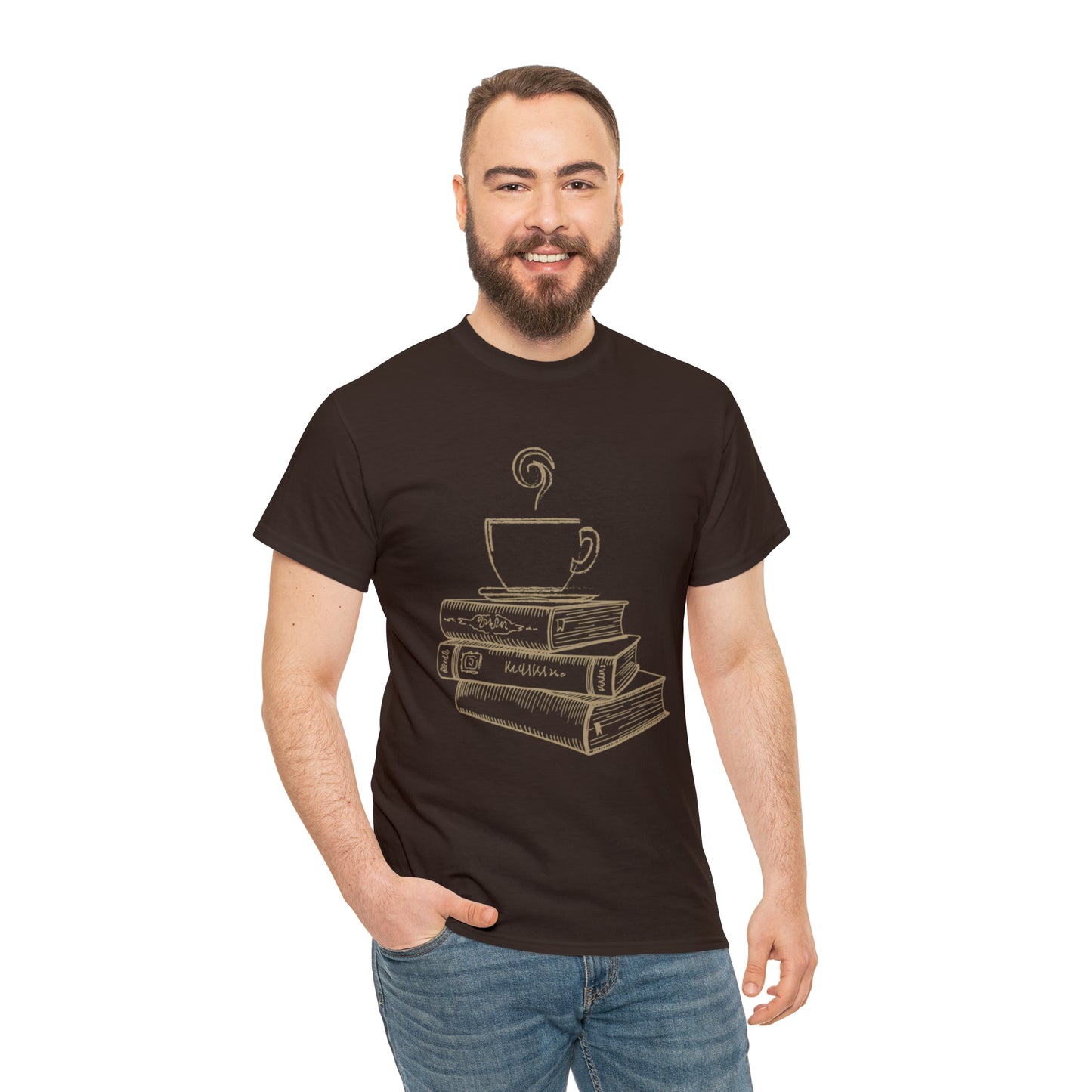 Coffee Books Tee