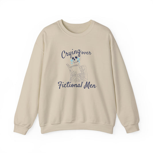 Crying Over Fictional Men Crewneck