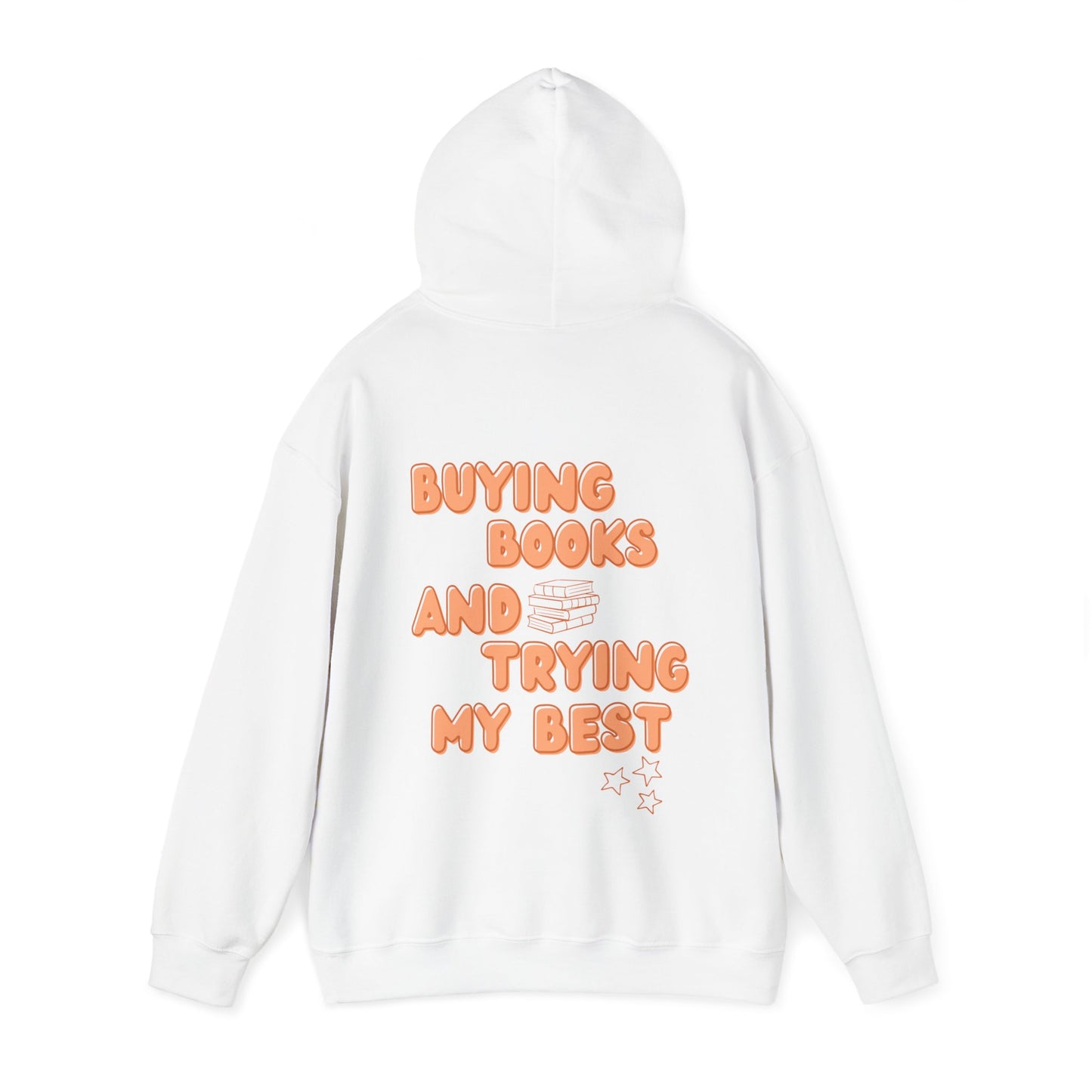 Trying My Best Books Hoodie