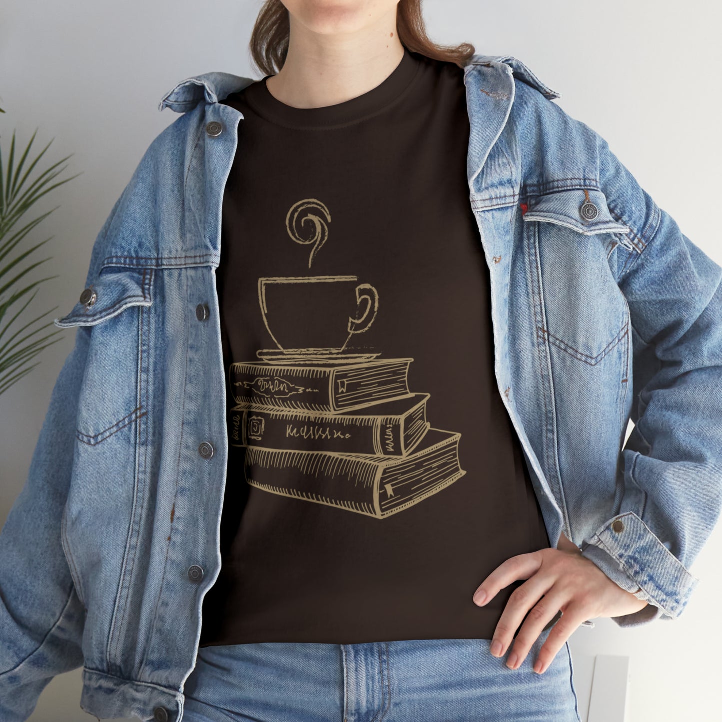 Coffee Books Tee