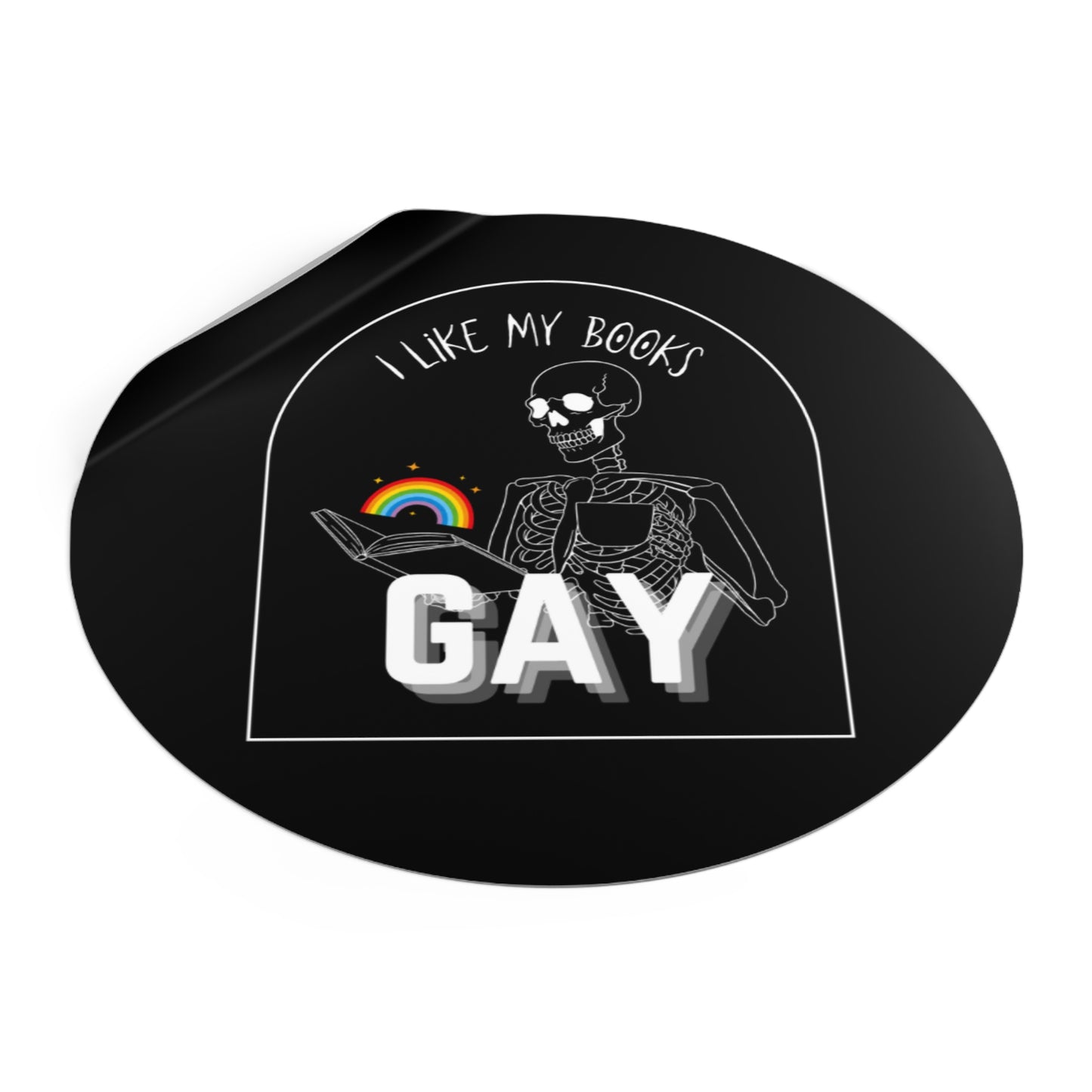 Gay Books Sticker