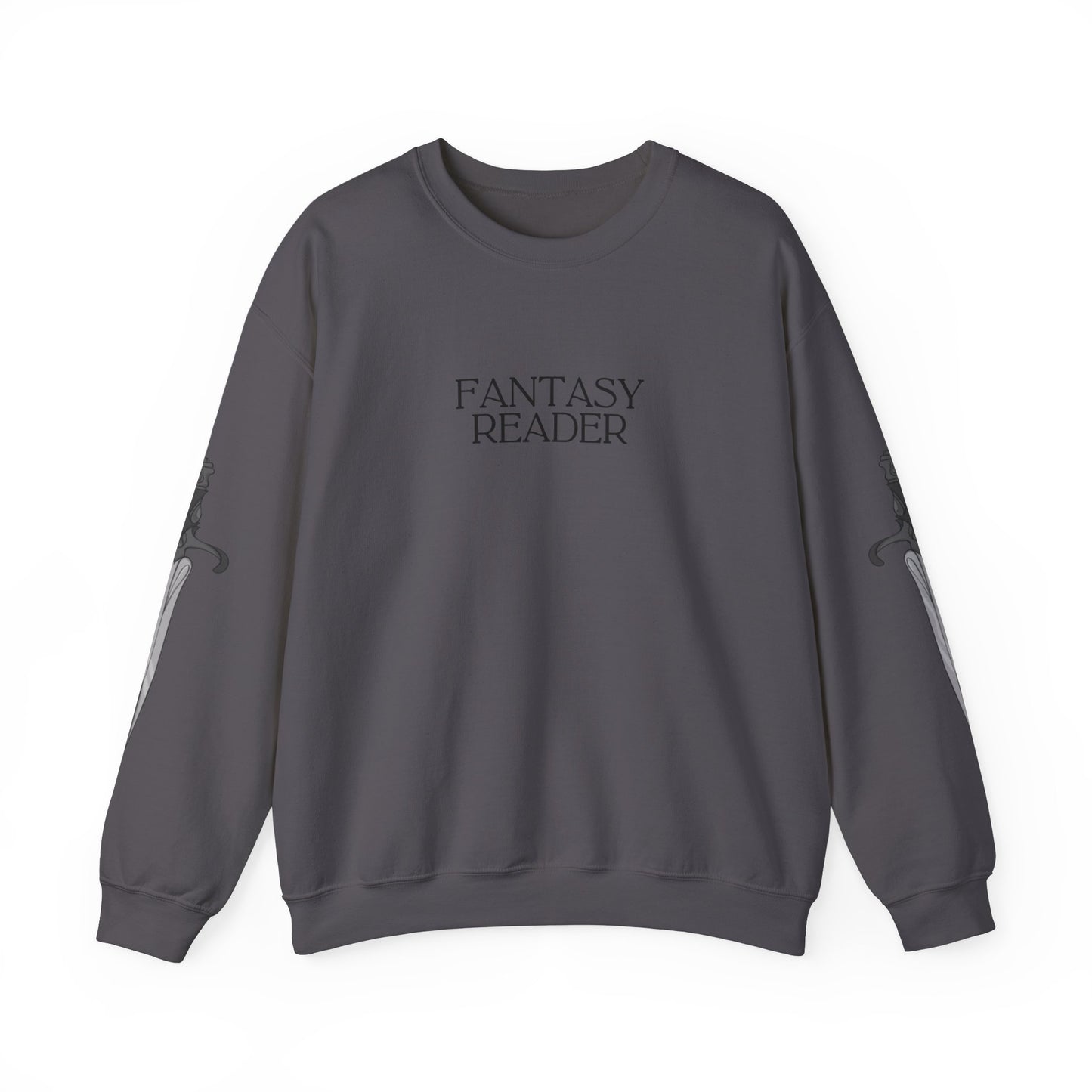 Fantasy Reader Sword Sleeves Crew