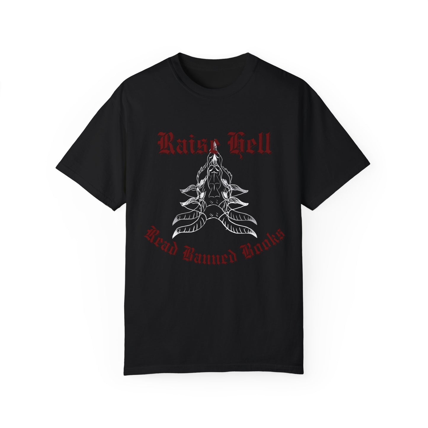 Raise Hell Banned Books Tee