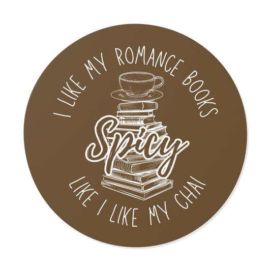 Spicy Chai & Books Sticker