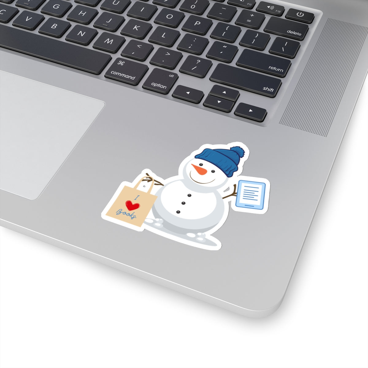 Frosty Hearts Books Sticker