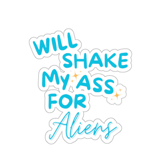 Blue Aliens Sticker