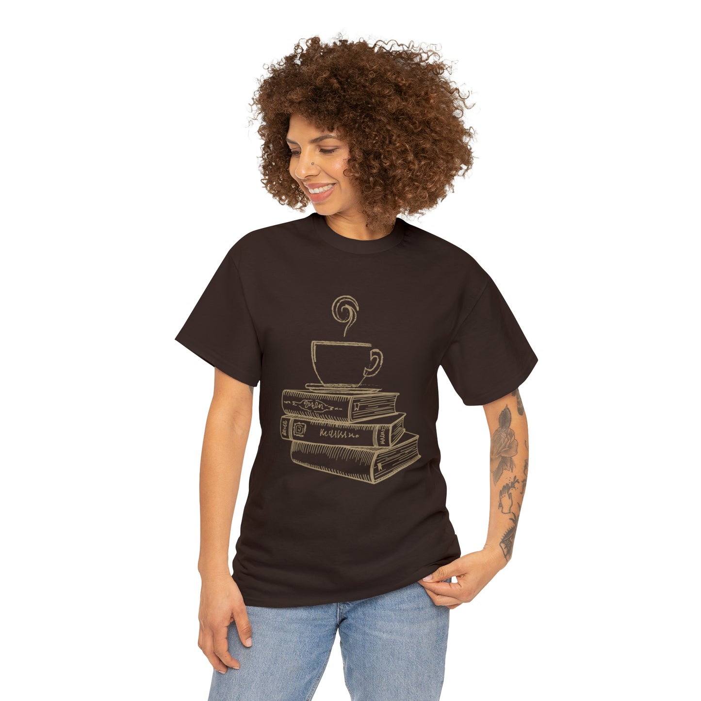 Coffee Books Tee