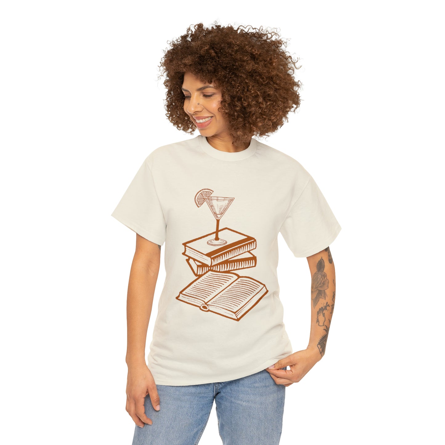 Cocktail Books Tee