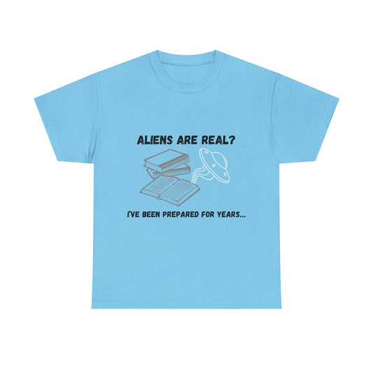 Aliens Are Real Blue Tee