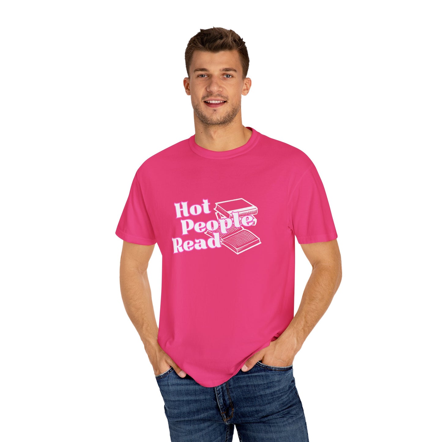 Hot People Read Pink Tee