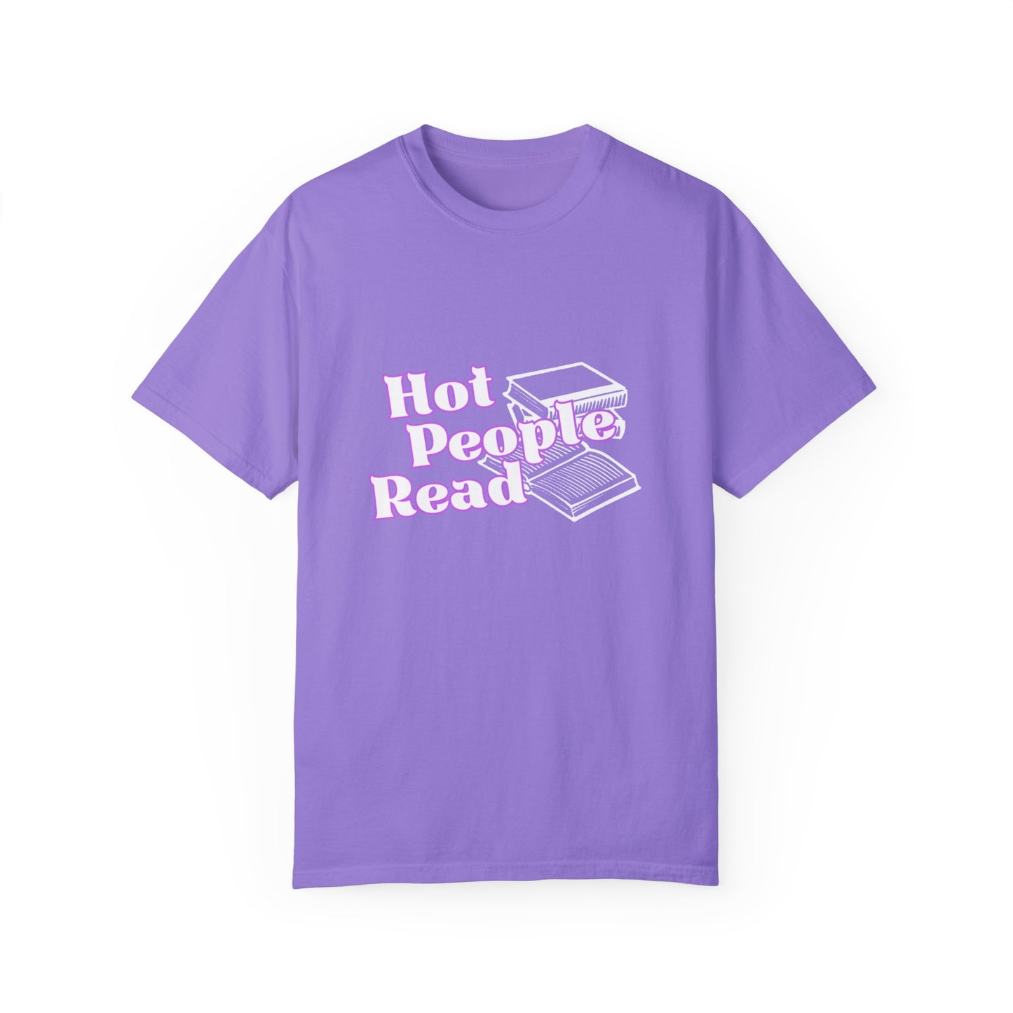 Hot People Read Purple Tee