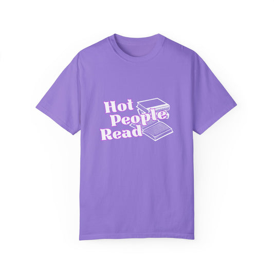 Hot People Read Purple Tee