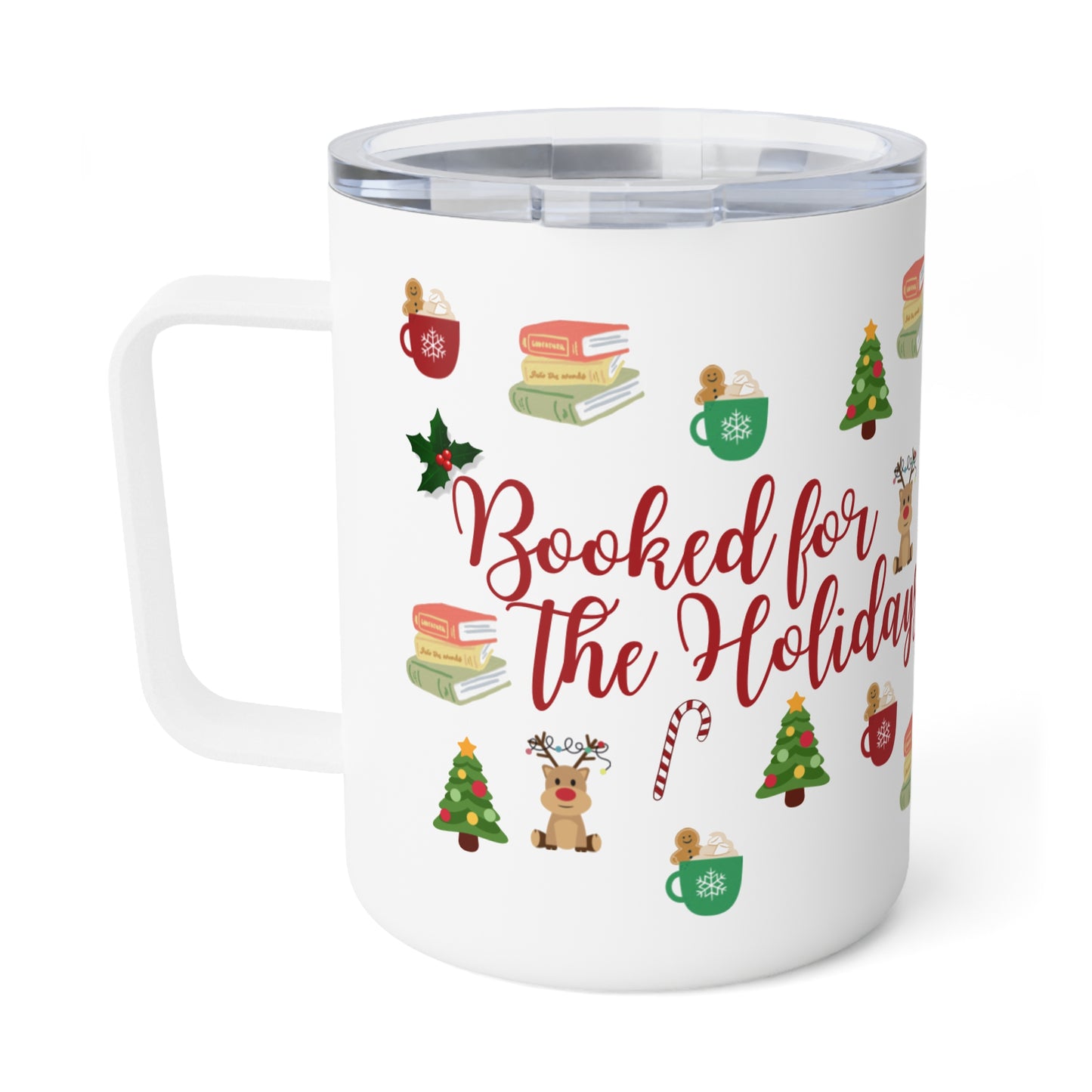 Booked For The Holidays Mug